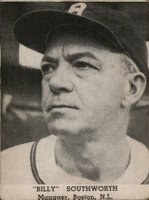 1947 Tip Top Bread # Bill Southworth Baseball Card
