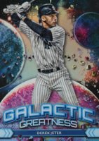 2024 Topps Chrome Cosmic Galactic Greatness #21 Derek Jeter Baseball Card