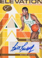 2007 Bowman Elevation Autograph Patches #EAPBR Bill Russell Basketball Card