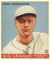 1933 Goudey #131 Fred Frankhouse Baseball Card