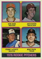 1976 Topps #597 Rookie Pitchers Baseball Card