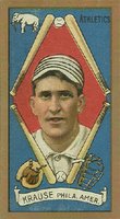 1911 Gold Borders Hindu #113 Harry Krause Baseball Card