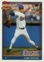 1991 Topps Desert Shield #138 Jamie Moyer Baseball Card