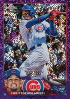 2023 Topps Chrome #198 Christopher Morel Purple Speckle Refractor Baseball Card