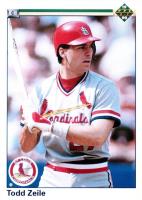 1990 Upper Deck #545 Todd Zeile Baseball Card