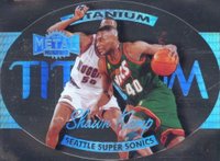 1997 Metal Universe Titanium #17 Shawn Kemp Basketball Card
