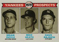 1979 Topps #710 Yankees Prospects Baseball Card