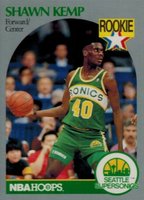 1990 Hoops #279 Shawn Kemp Basketball Card