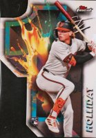 2024 Topps Finest Finest Firsts #FFD10 Jackson Holliday Baseball Card
