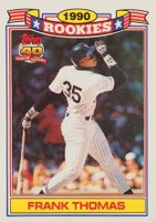1991 Topps Glossy Rookies #28 Frank Thomas Baseball Card