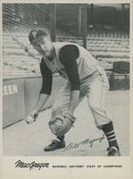 1960 MacGregor # Bill Mazeroski Baseball Card
