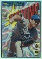 1996 Finest #59 Hideo Nomo Refractor Baseball Card