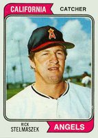 1974 Topps #611 Rick Stelmaszek Baseball Card