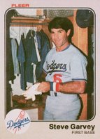 1983 Fleer #206 Steve Garvey Baseball Card