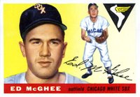 1955 Topps #32 Ed McGhee Baseball Card