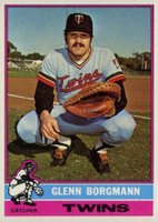 1976 Topps #498 Glenn Borgmann Baseball Card