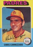 1975 Topps #355 Chris Cannizzaro Baseball Card