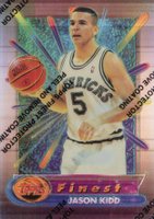1994 Finest #286 Jason Kidd Refractor w/Coating Basketball Card