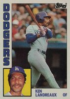 1984 Topps #533 Ken Landreaux Baseball Card