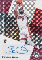 2019 Panini Mosaic Autographs Mosaic #AMDWD Dwyane Wade Basketball Card