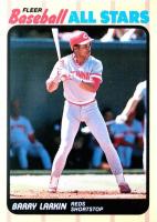 1989 Fleer Baseball All-Stars #26 Barry Larkin Baseball Card