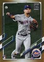 2021 Topps #53 Andres Gimenez Gold Foil Baseball Card