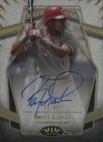2022 Topps Tier One Prime Performers Autographs #PPABLA Barry Larkin Baseball Card