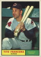 1961 Topps #503 Tito Francona Baseball Card