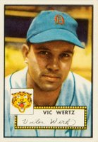 1952 Topps #244 Vic Wertz Baseball Card