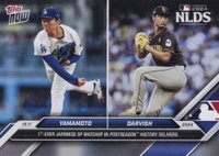 2024 Topps Now #825 Yoshinobu Yamamoto/YU Darvish Baseball Card