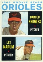 1964 Topps #418 Orioles Rookies Baseball Card