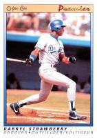 1991 O-Pee-Chee Premier #117 Darryl Strawberry Baseball Card