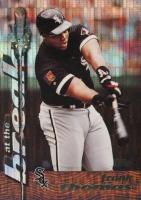 1995 Topps Traded #1 Frank Thomas Power Booster Baseball Card