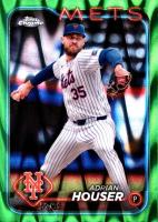 2024 Topps Chrome Update #USC58 Adrian Houser Green Raywave Baseball Card