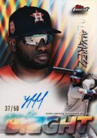 2024 Topps Finest Future So Bright Autographs #FSBAYA Yordan Alvarez Baseball Card