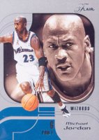 2002 Flair #69 Michael Jordan Row 1 Basketball Card