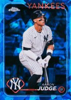 2024 Topps Chrome Sapphire #99 Aaron Judge Baseball Card