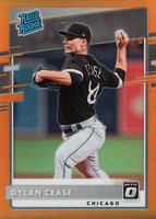 2020 Panini Donruss Optic #53 Dylan Cease Orange Baseball Card