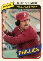 1980 O-Pee-Chee #141 Mike Schmidt Baseball Card