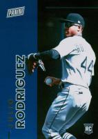 2022 Panini National Insert #N16 Julio Rodriguez Blue Baseball Card