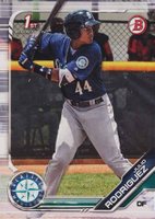 2019 Bowman Paper Prospects #BP33 Julio Rodriguez Baseball Card