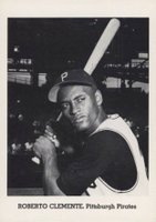1962 Jay Publishing Photos-Type 2 # Roberto Clemente Batting-With Cap Baseball Card