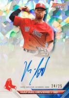 2016 Bowman's Best Best of 2016 Autograph #B16RD Rafael Devers Atomic Refractor Baseball Card