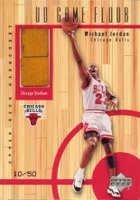 1999 Upper Deck Game Floor #GF1 Michael Jordan Basketball Card