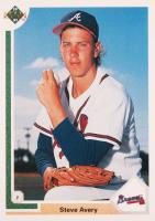 1991 Upper Deck #365 Steve Avery Baseball Card