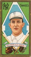 1911 Gold Borders #204 Hippo Vaughn Baseball Card