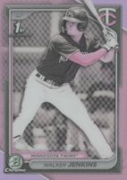 2024 Bowman Chrome Prospects #BCP43 Walker Jenkins Pearl Refractor Baseball Card
