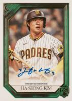 2021 Topps Gallery Gallery Autographs #RAHK HA-Seong Kim Green Baseball Card