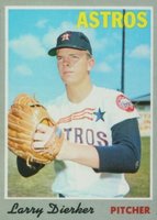 1970 Topps #15 Larry Dierker Baseball Card