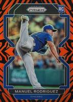 2022 Panini Prizm #153 Manuel Rodriguez Tiger Stripes Prizm Baseball Card
